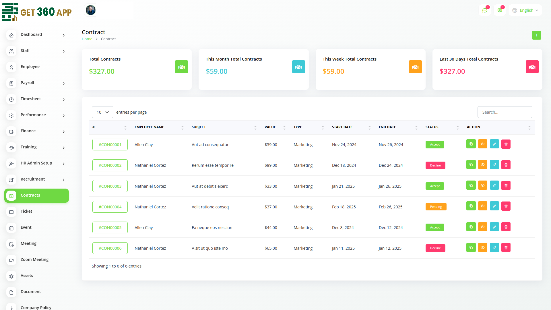 Contact Page